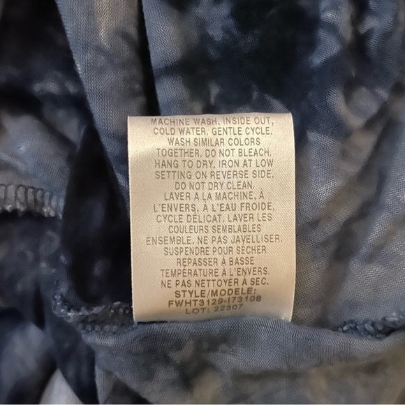 RICKI'S Tie Dye Cage Neck Sleeveless Top Size Extra Small - Picture 9 of 9